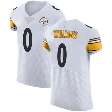 Men's Aiden Williams Pittsburgh Steelers Elite White Vapor Untouchable Jersey