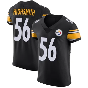 Men's Alex Highsmith Pittsburgh Steelers Elite Black Team Color Vapor Untouchable Jersey