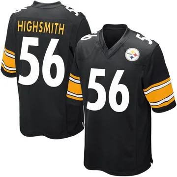 Men's Alex Highsmith Pittsburgh Steelers Game Black Team Color Jersey