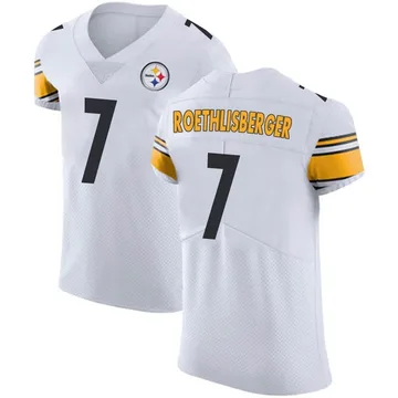 Men's Ben Roethlisberger Pittsburgh Steelers Elite White Vapor Untouchable Jersey