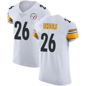 Men's Brandin Echols Pittsburgh Steelers Elite White Vapor Untouchable Jersey