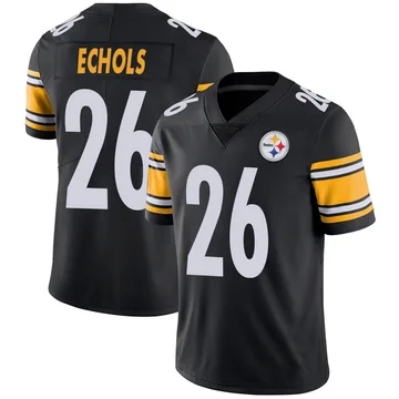Men's Brandin Echols Pittsburgh Steelers Limited Black Team Color Vapor Untouchable Jersey