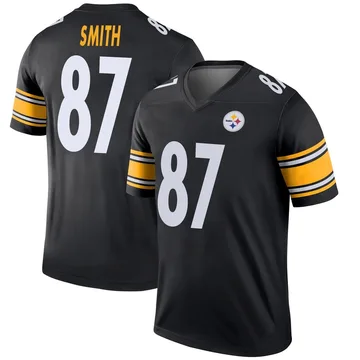 Men's Brandon Smith Pittsburgh Steelers Legend Black Jersey