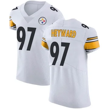 Men's Cameron Heyward Pittsburgh Steelers Elite White Vapor Untouchable Jersey