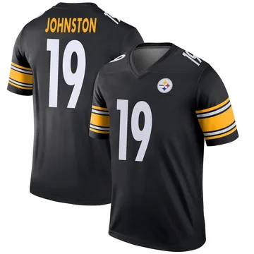 Men's Cameron Johnston Pittsburgh Steelers Legend Black Jersey