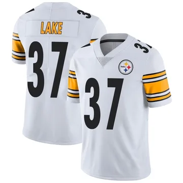 Men's Carnell Lake Pittsburgh Steelers Limited White Vapor Untouchable Jersey