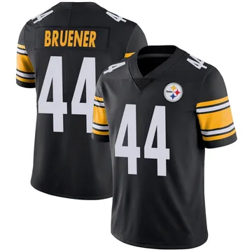 Men's Carson Bruener Pittsburgh Steelers Limited Black Team Color Vapor Untouchable Jersey