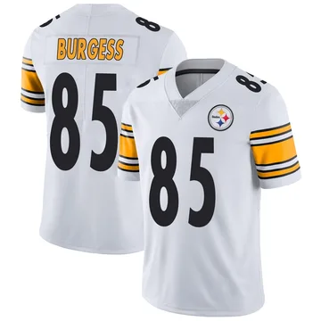 Men's Cole Burgess Pittsburgh Steelers Limited White Vapor Untouchable Jersey