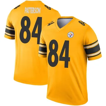 Men's Cordarrelle Patterson Pittsburgh Steelers Legend Gold Inverted Jersey