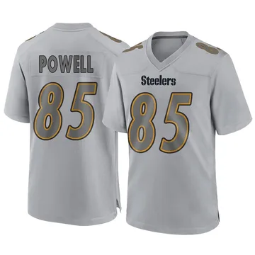 Men's Cornell Powell Pittsburgh Steelers Game Gray Atmosphere Fashion Jersey