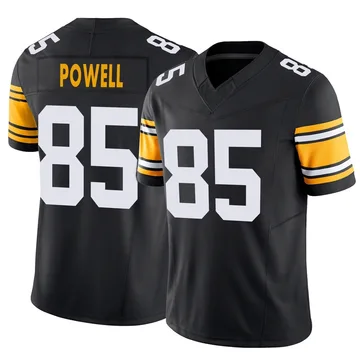 Men's Cornell Powell Pittsburgh Steelers Limited Black Alternate Vapor F.U.S.E. Jersey