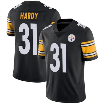 Men's Daequan Hardy Pittsburgh Steelers Limited Black Team Color Vapor Untouchable Jersey