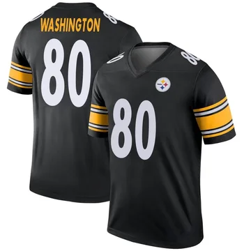 Men's Darnell Washington Pittsburgh Steelers Legend Black Jersey