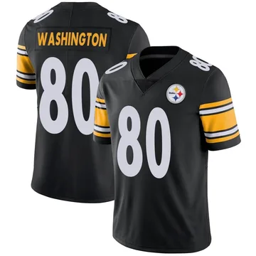 Men's Darnell Washington Pittsburgh Steelers Limited Black Team Color Vapor Untouchable Jersey