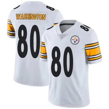 Men's Darnell Washington Pittsburgh Steelers Limited White Vapor Untouchable Jersey