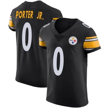 Men's Daryl Porter Jr. Pittsburgh Steelers Elite Black Team Color Vapor Untouchable Jersey