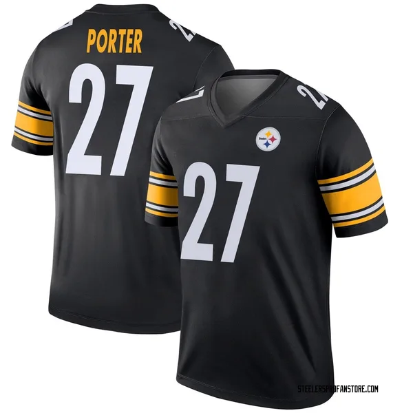 Men's Daryl Porter Pittsburgh Steelers Legend Black Jersey