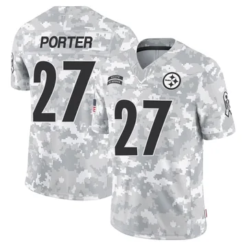 Men's Daryl Porter Pittsburgh Steelers Limited Arctic Camo 2024 Salute to Service Jersey