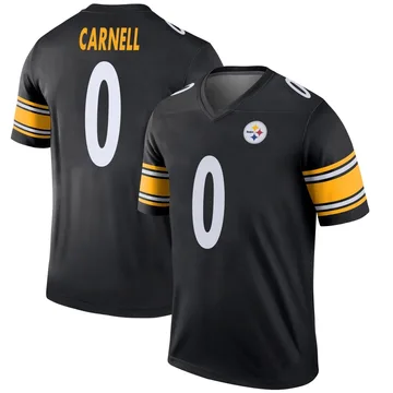 Men's Daylan Carnell Pittsburgh Steelers Legend Black Jersey