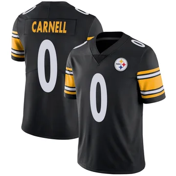 Men's Daylan Carnell Pittsburgh Steelers Limited Black Team Color Vapor Untouchable Jersey