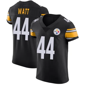 Men's Derek Watt Pittsburgh Steelers Elite Black Team Color Vapor Untouchable Jersey