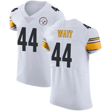 Men's Derek Watt Pittsburgh Steelers Elite White Vapor Untouchable Jersey