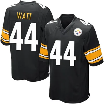 Men's Derek Watt Pittsburgh Steelers Game Black Team Color Jersey
