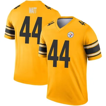 Men's Derek Watt Pittsburgh Steelers Legend Gold Inverted Jersey