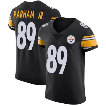 Men's Donald Parham Jr. Pittsburgh Steelers Elite Black Team Color Vapor Untouchable Jersey
