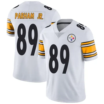 Men's Donald Parham Jr. Pittsburgh Steelers Limited White Vapor Untouchable Jersey