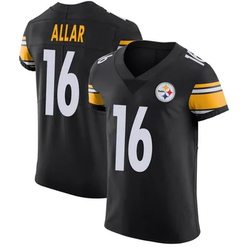 Men's Drew Allar Pittsburgh Steelers Elite Black Team Color Vapor Untouchable Jersey