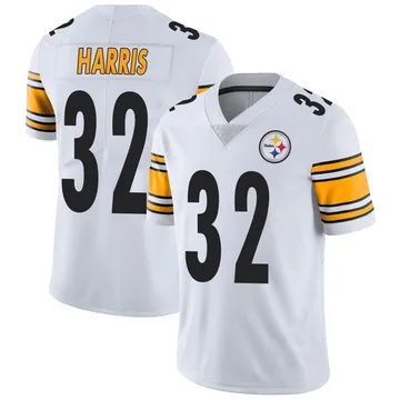 Men's Franco Harris Pittsburgh Steelers Limited White Vapor Untouchable Jersey
