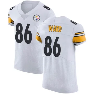 Men's Hines Ward Pittsburgh Steelers Elite White Vapor Untouchable Jersey