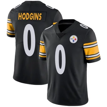 Men's Isaiah Hodgins Pittsburgh Steelers Limited Black Team Color Vapor Untouchable Jersey