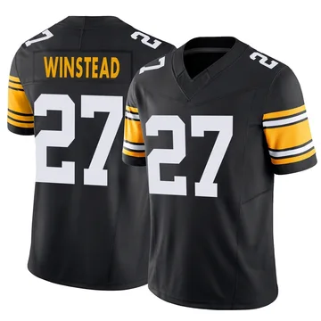 Men's Isaiah Winstead Pittsburgh Steelers Limited Black Alternate Vapor F.U.S.E. Jersey
