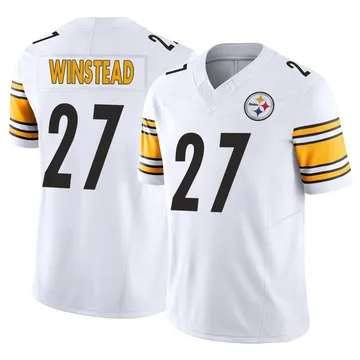 Men's Isaiah Winstead Pittsburgh Steelers Limited White Vapor F.U.S.E. Jersey