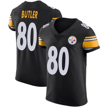 Men's Jack Butler Pittsburgh Steelers Elite Black Team Color Vapor Untouchable Jersey