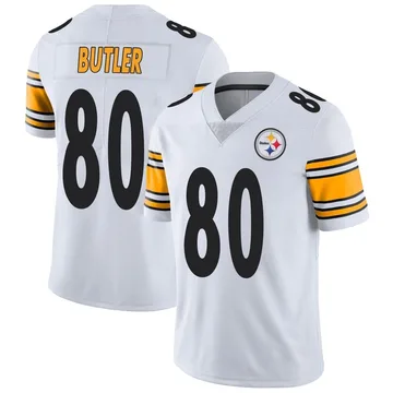 Men's Jack Butler Pittsburgh Steelers Limited White Vapor Untouchable Jersey