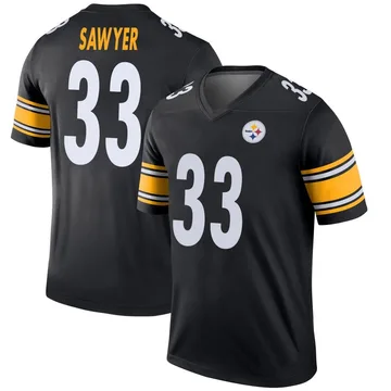 Men's Jack Sawyer Pittsburgh Steelers Legend Black Jersey