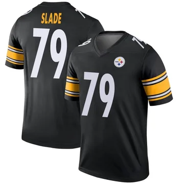 Men's Jacob Slade Pittsburgh Steelers Legend Black Jersey