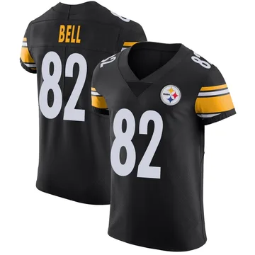 Men's Jaheim Bell Pittsburgh Steelers Elite Black Team Color Vapor Untouchable Jersey