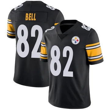 Men's Jaheim Bell Pittsburgh Steelers Limited Black Team Color Vapor Untouchable Jersey