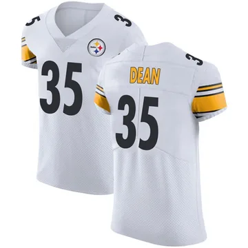 Men's Jamel Dean Pittsburgh Steelers Elite White Vapor Untouchable Jersey