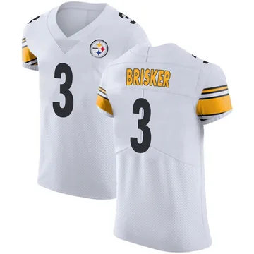 Men's Jaquan Brisker Pittsburgh Steelers Elite White Vapor Untouchable Jersey