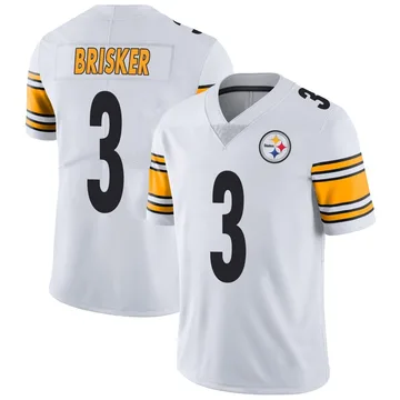 Men's Jaquan Brisker Pittsburgh Steelers Limited White Vapor Untouchable Jersey