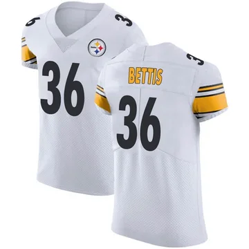 Men's Jerome Bettis Pittsburgh Steelers Elite White Vapor Untouchable Jersey