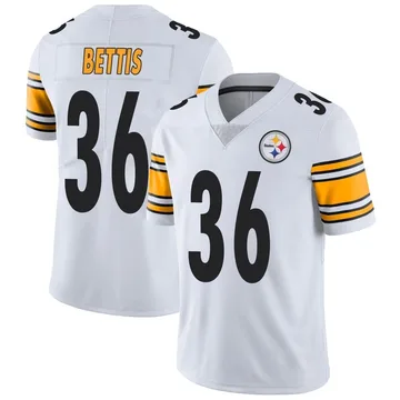 Men's Jerome Bettis Pittsburgh Steelers Limited White Vapor Untouchable Jersey