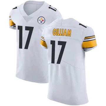 Men's Joe Gilliam Pittsburgh Steelers Elite White Vapor Untouchable Jersey