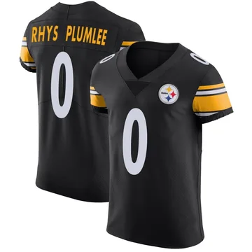 Men's John Rhys Plumlee Pittsburgh Steelers Elite Black Team Color Vapor Untouchable Jersey