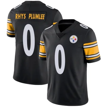 Men's John Rhys Plumlee Pittsburgh Steelers Limited Black Team Color Vapor Untouchable Jersey